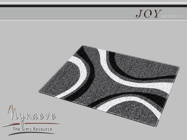 Sims 4 — Joy Bedroom Rug by NynaeveDesign — Joy Bedroom - Rug Located in: Decor - Rugs Price: 50 Tiles: 3x2 Color