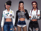 Sims 4 — DELTΔ - Streetwise - Hoodie by DELT — // Hoodie // -Casual, party, sleep and sport. -3 styles. Enjoy!