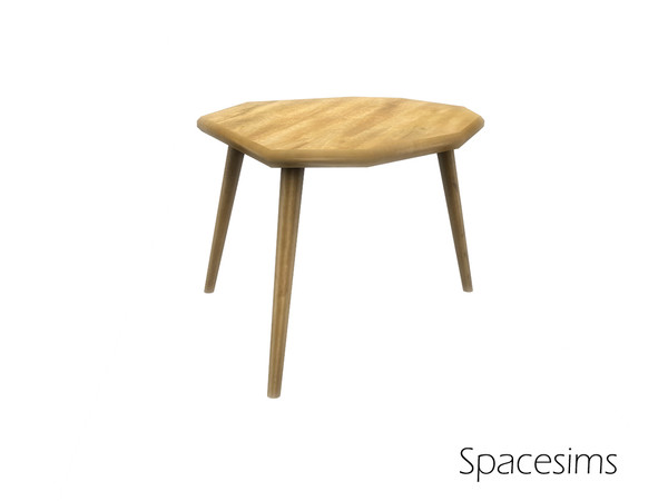 Sims 4 — Titanium living room - Coffee table by spacesims — An elegant yet industrial coffee table for contemporary