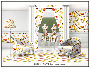 Sims 3 — Tree Lights_marcorse by marcorse — Themed pattern: coloured globes for the Christmas tree and other light shows