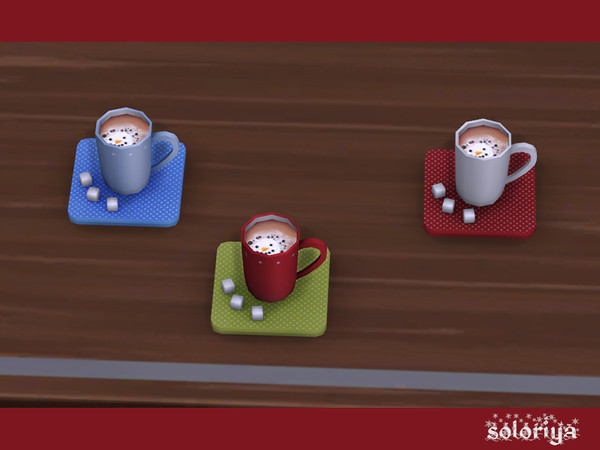 Sims 4 — Be Merry Gingerman in a Cup by soloriya — Small cookie gingerman in a cup. 4 art of Be Merry set. color