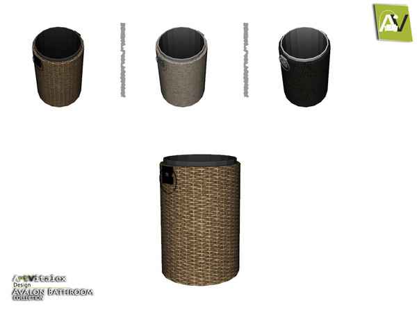 Sims 4 — Avalon Trash Box by ArtVitalex — - Avalon Trash Box - ArtVitalex@TSR, Dec 2016