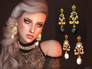 Sims 4 — toksik - Levitate Earrings by toksik — - 5 colours ^^