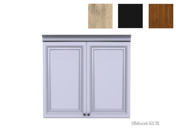 Sims 4 — Kitchen French Country - Cupboard Doors by ShinoKCR — Kitchenfurniture in French Country Style. Find it in