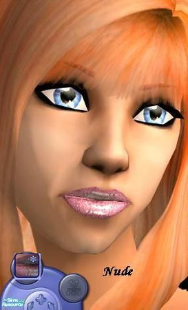 Sims 2 — Glitter Kiss - Individual Item by gobby — Nude
