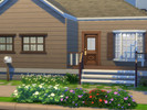 Sims 4 — Cabin Starter by ash180495 — This house is a 2 Bedroom 1 Bathroom starter house. Has a cabin/woods feeling to it