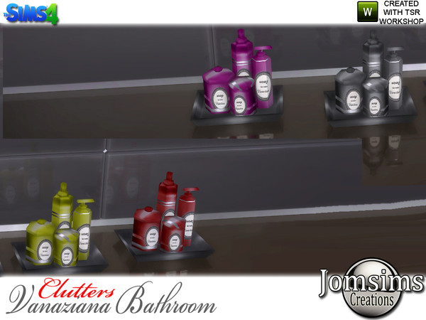 Sims 4 — vanaziana bathroom clutters set product 2 by jomsims — vanaziana bathroom clutters set product 2