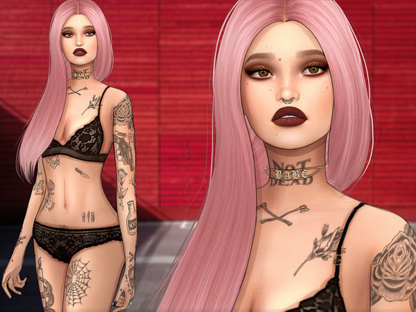 Sims 4 — Crybabies // Not Dead (Full Body Tattoos) by Crybabies — A set of random tattoos I threw together, I hope you