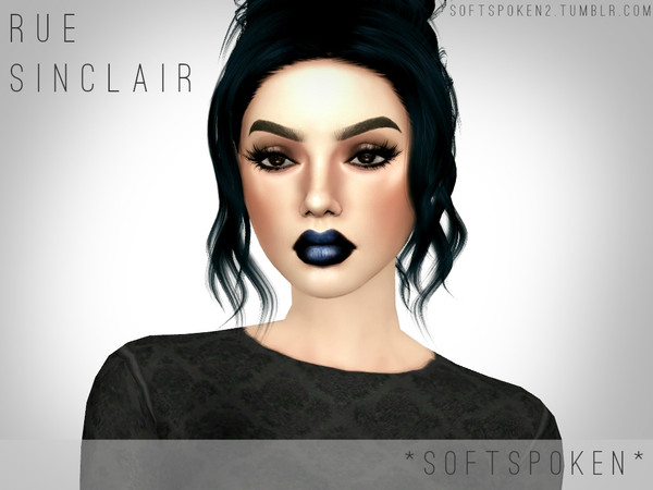 Sims 4 — Rue Sinclair by Softspoken2 — Hi everyone, I decided to upload this sim since I had some simmers who expressed