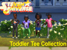Sims 4 — Steven Universe Toddler Tees by itsmegamo — A collection of 10 unisex, base game compatible, recolored EA