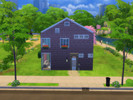 Sims 4 — Little Brick House (No CC) by Malwa12162 — This little brick house has 2 bedrooms and 2 bathrooms. Most of the