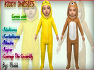 Sims 4 — Kiddy Pack V1 by Midd — Here a couple of onesies that you can put on your toddlers. The pack includes -Rilakkuma
