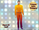 Sims 4 — Disco 54 Suit by wilson24812 — Does your male sims want to dress like a super star, or are they just a little