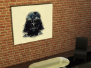 Sims 4 — Darth Vader Painting by Sorrowda — A new Darth Vader painting for you! Expansion "City Living"