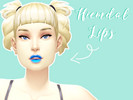 Sims 4 — [ Hiemdal ] Lip by eirflower — A vivid and simple lip colour for your sims. 37 swatches Enjoy!