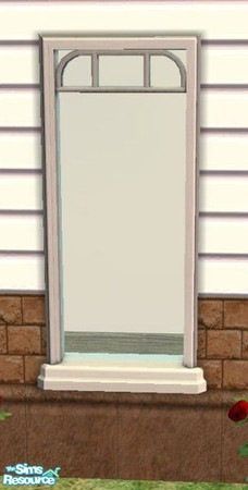 Sims 2 — D2DSafe-T Arch Window - White by D2Diamond — Re-color of the Safe-T Arch in white with 9 new accent colors. 