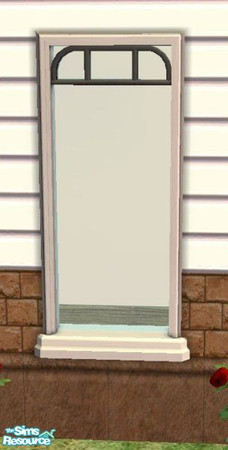 Sims 2 — D2DSafe-T Arch Window - Black by D2Diamond — Re-color of the Safe-T Arch in white with 9 new accent colors. 