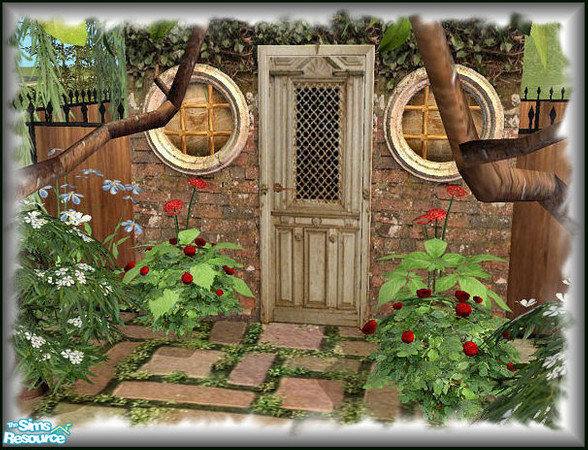 Sims 2 — Potter's Reclaimed Doors - 7 by galilea — Mirth Door, circa 1938. Removed before demolition of Lady Nell Quinn's