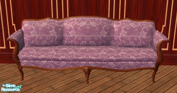 Sims 2 — D2DFloral Pink - Luxury Sofa by D2Diamond — This floral design brings a touch of class, and elegance for any