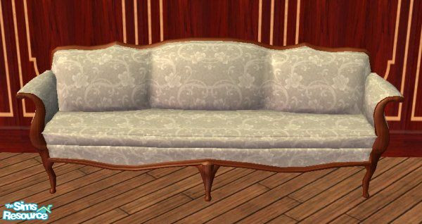 Sims 2 — D2DFloral White - Luxury Sofa by D2Diamond — This floral design brings a touch of class, and elegance for any
