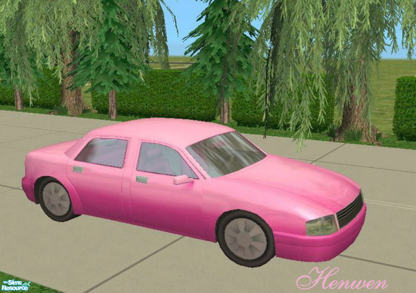 Sims 2 —  Yomoshoto Rose Petal by Henwen — Another Yomoshoto in a new shiny color.