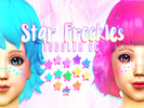 Sims 4 — Toddler: Star Freckle Face Paint by MittyMoxie2 — These are adorable Star Freckles I made for toddlers, they can