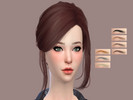Sims 4 — Naturally Bold Brows by ChaYukiNeko2 — I have created bold, yet natural eyebrows for your sims! This set of