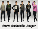 Sims 4 — Dan's Aesthetic Jumper by cinnamonpunch2 — Jumper worn by Dan