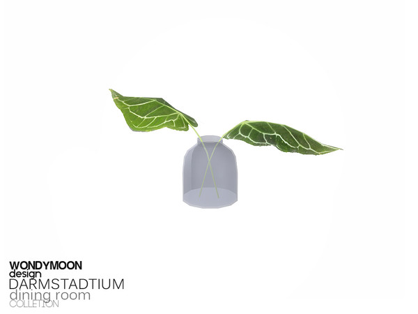 Sims 4 — Darmstadtium Plant by wondymoon — - Darmstadtium Dining Room - Plant - Wondymoon|TSR - Creations'2017