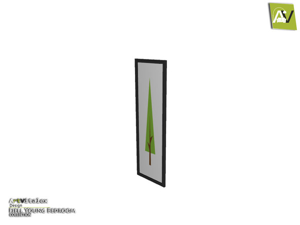 Sims 4 — Fjell Painting by ArtVitalex — - Fjell Painting - ArtVitalex@TSR, Feb 2017