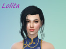Sims 4 — Lolita by UllasM — Hello! everyone. This is UllasM again. I created this sim by using some CC. The list will be