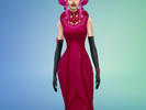 Sims 4 — Vampires Hooded Dress Recolor by Kryxton2 — Someone requested I do more Vampires Recolors so here I gooo~! This