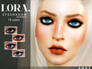 Sims 4 — Amoz [Lora] Eyeshadow by amoz2 — - 14 Colors - Custom Thumbnail - HQ Texture Enjoy!