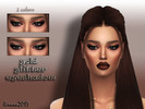 Sims 4 — Gold Glitter Eyeshadow - Luxury Party needed by linaaa2017 — 2 colors of golden glitter eyeshadow hope you enjoy