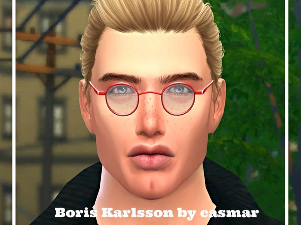 Sims 4 — Boris Karlsson by casmar — Boris is a Sims boy who cultivates body and mind. He is a perfectionist, lover of