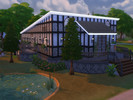 Sims 4 — Modern Wood House by rence1231 — This is the best place to live for those who love nature. This house is built