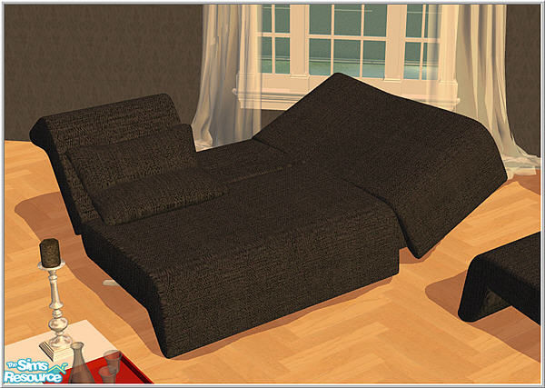 Sims 2 — Ligne Roset replica - B43 Singlebedsofa Rose Recol1 by Birgit43 — 