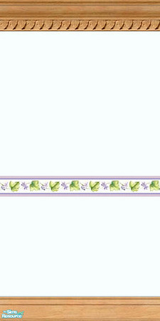 Sims 2 — American Girl Walls - Part 2 - 09 by elektra274 — 9 of 9 walls designed to coordinate with the other parts of my