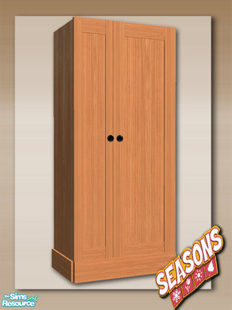 Sims 2 — Rustic Kitchen Larder - Pine by Shakeshaft — Part of a New Mesh Set of my Rustic Kitchen Larder, it is now