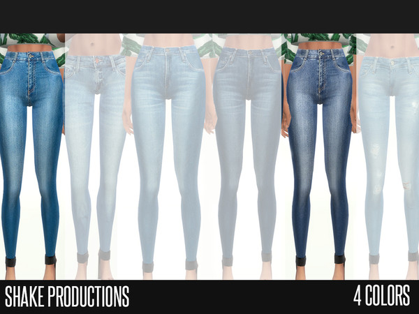 Sims 4 — Shake Productions-58-2 by ShakeProductions — Jeans 4 Colors