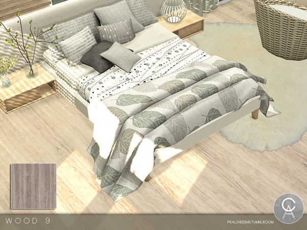 Sims 4 — Wood 9 by Pralinesims — By Pralinesims