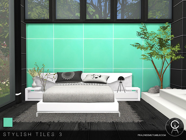 Sims 4 — Stylish Tiles 3 by Pralinesims — By Pralinesims