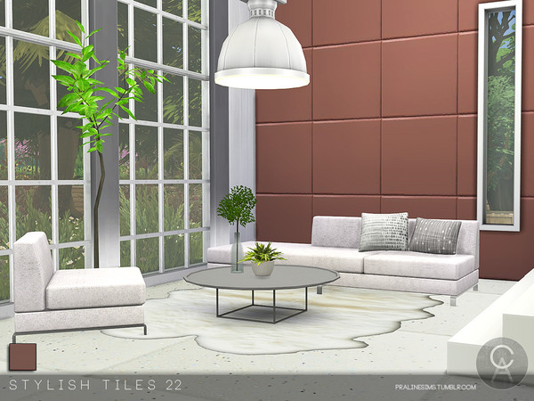 Sims 4 — Stylish Tiles 22 by Pralinesims — By Pralinesims