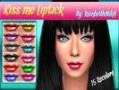 Sims 4 — Kiss me Liptick by RainboWxMikA2 — Liptick in 15 recolors ^_^