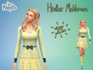 Sims 4 — Heather McNamara | Heathers CC by bwuniee — 'Heather McNamara. Head cheerleader. Her dad's LOADED - he sells