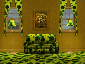 Sims 3 — Mixed Dots by allison731 — Pattern with bigger dots. Dots painted on blank background, added texture on some