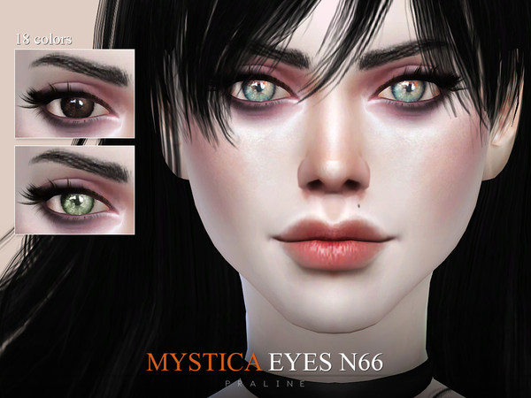 Sims 4 — Mystica Eyes N66 by Pralinesims — Eyes in 18 colors, all ages and genders.