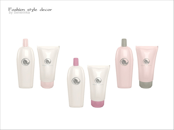 Sims 4 — [Fashion style decor] - cosmetic tubes by Severinka_ — Cosmetic tubes From the set 'Fashion style decor' 3