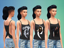 Sims 4 — Halestorm Female Braless Tanktop - Spa Day needed by Fannykaah — It's a collection of different colored