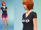 Sims 4 — RWBY Boop Shirt by SimplyDanielle17 — This may have been made before, but I didn't see it so I made it. Here is